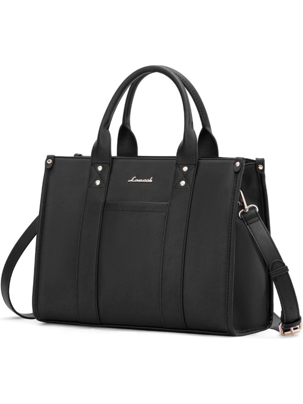 Stylish Leather Tote Bag for Women - Versatile Satchel, Shoulder & Crossbody